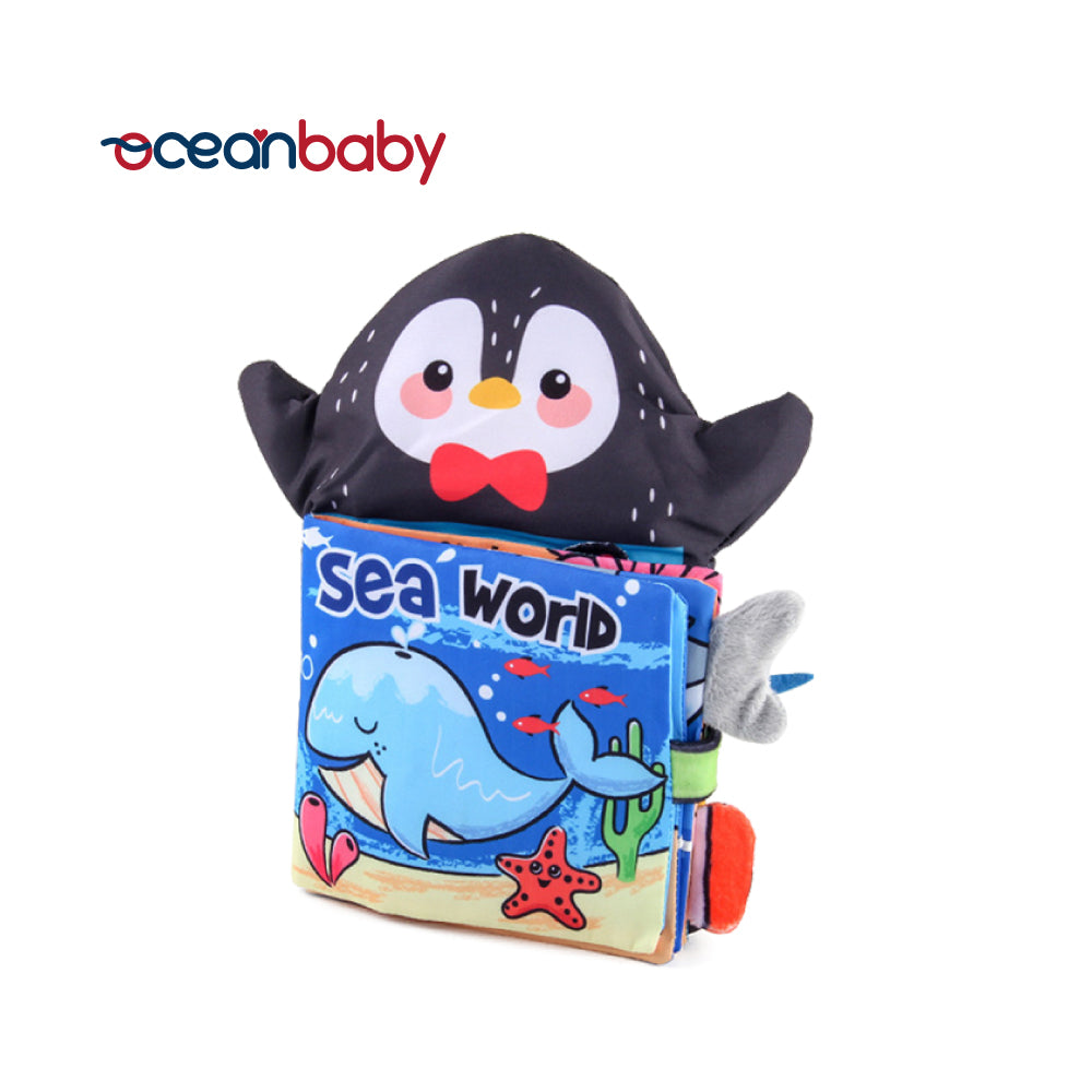 OceanBaby 动物手偶布书