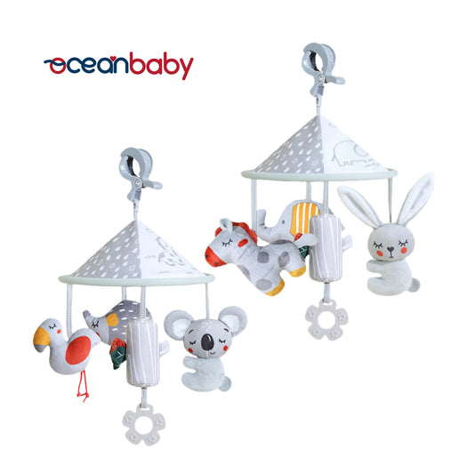 OceanBaby 熟睡动物婴儿旋转床铃