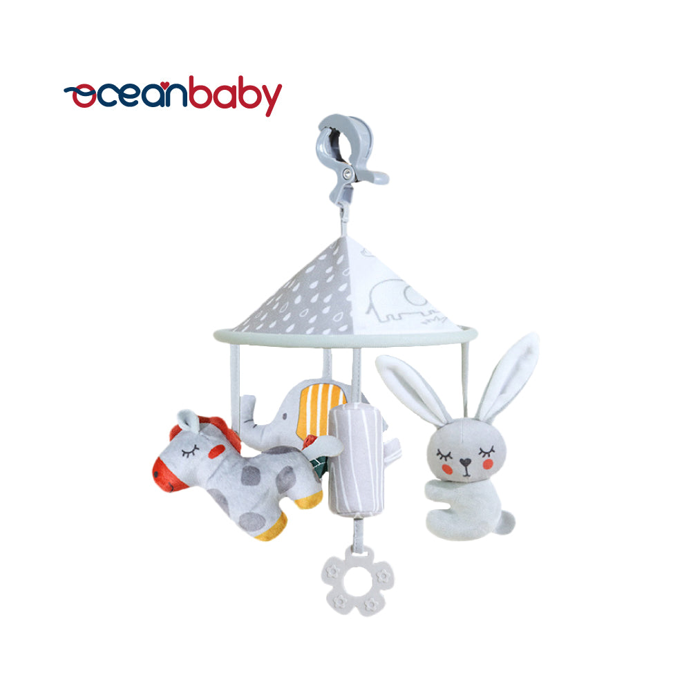 OceanBaby 熟睡动物婴儿旋转床铃