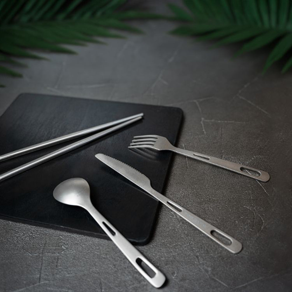 PAMABE OUTDOOR Titanium Eco Tableware Set