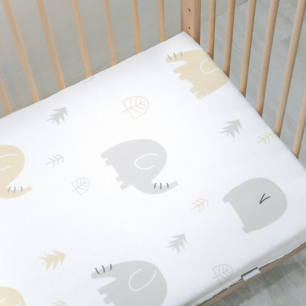 PAMABE 2-in-1 Washable Baby Mattress 70x130cm