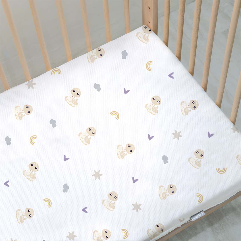PAMABE 2-in-1 Washable Baby Mattress 60x120cm