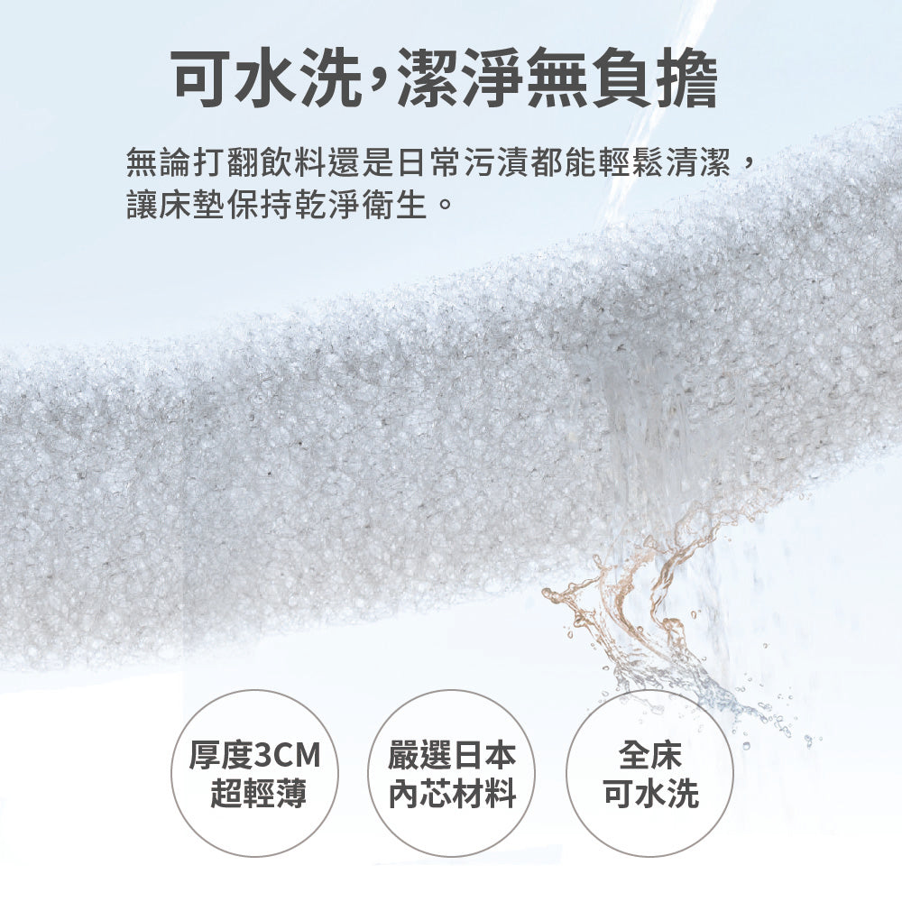 WT Outdoor 車泊旅行床墊－單人折疊床墊
