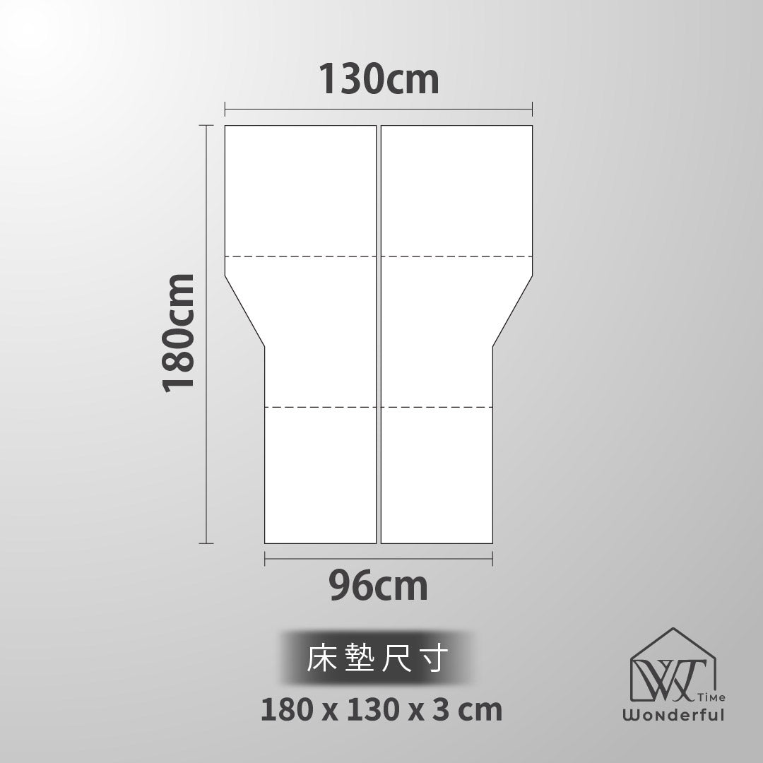 WT Outdoor Car Travel Mattress (T-Type)