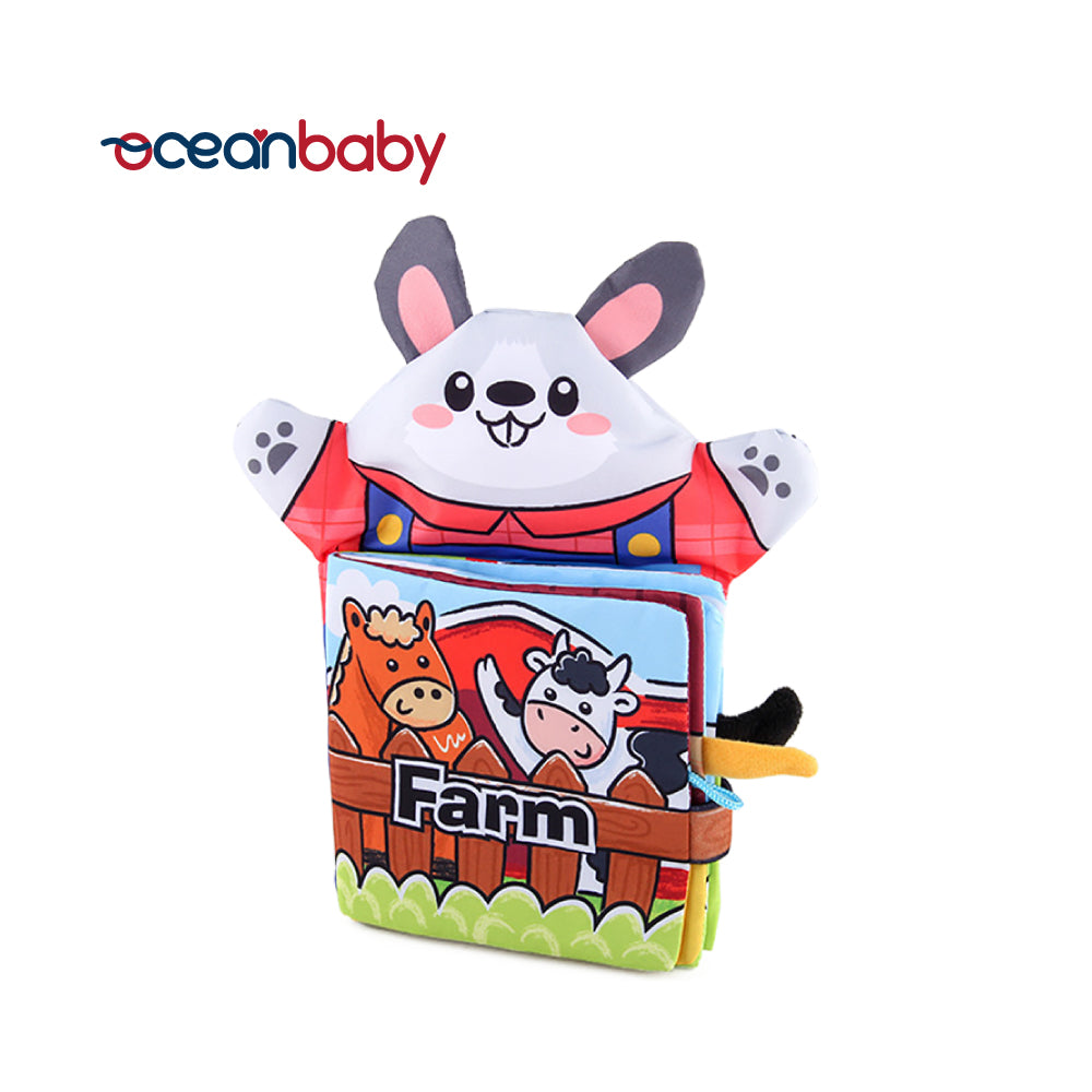OceanBaby 动物手偶布书